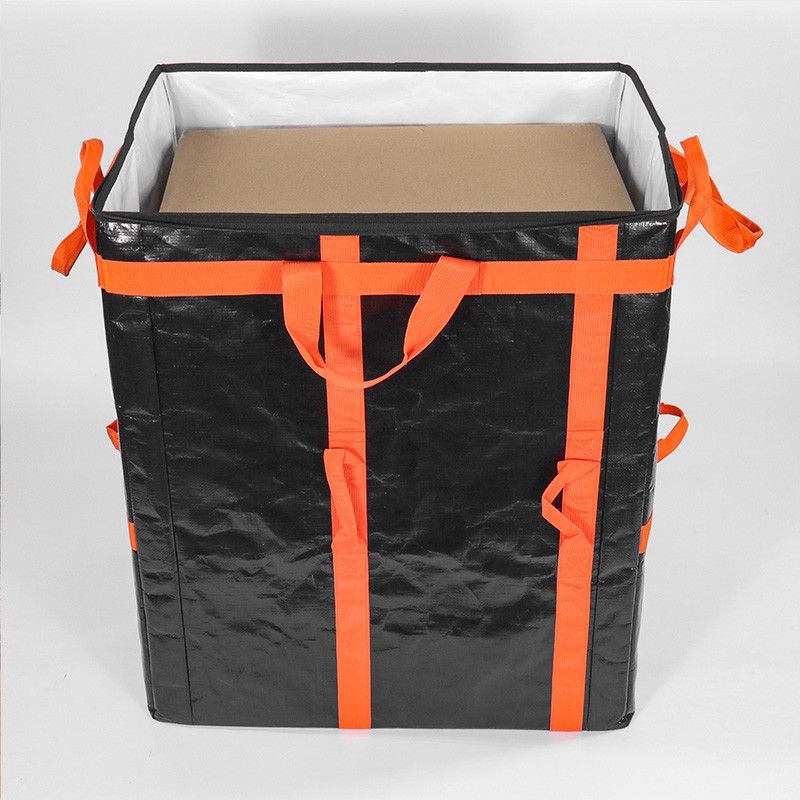 Reinforced Logistics Bag, Heavy Duty Handling Bag, Cross-Webbing Sorting Bag, Industrial Moving Sack, High-Load Courier Bag, Woven PE Handling Bag, DeliverKingdom, ACOOLDA, Bulk Logistics Supplies.