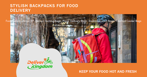 따뜻하거나 차갑습니다: DeliverKingdom 다용도 음식 테이크아웃 배달 가방
        
