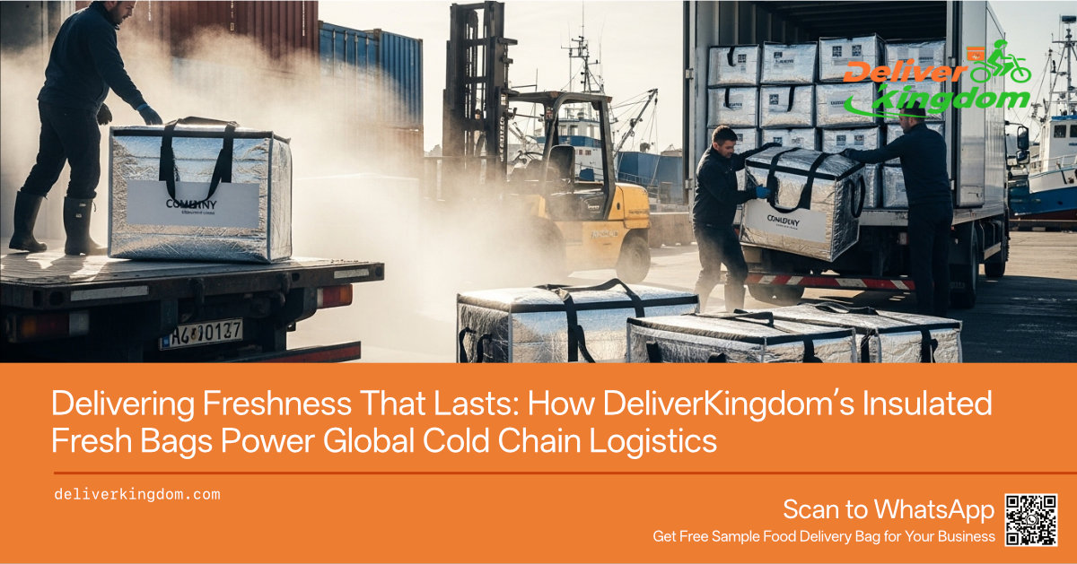 오래 지속되는 신선함 제공: DeliverKingdom의 단열 신선백이 글로벌 콜드체인 물류에 어떤 힘을 실어주는가