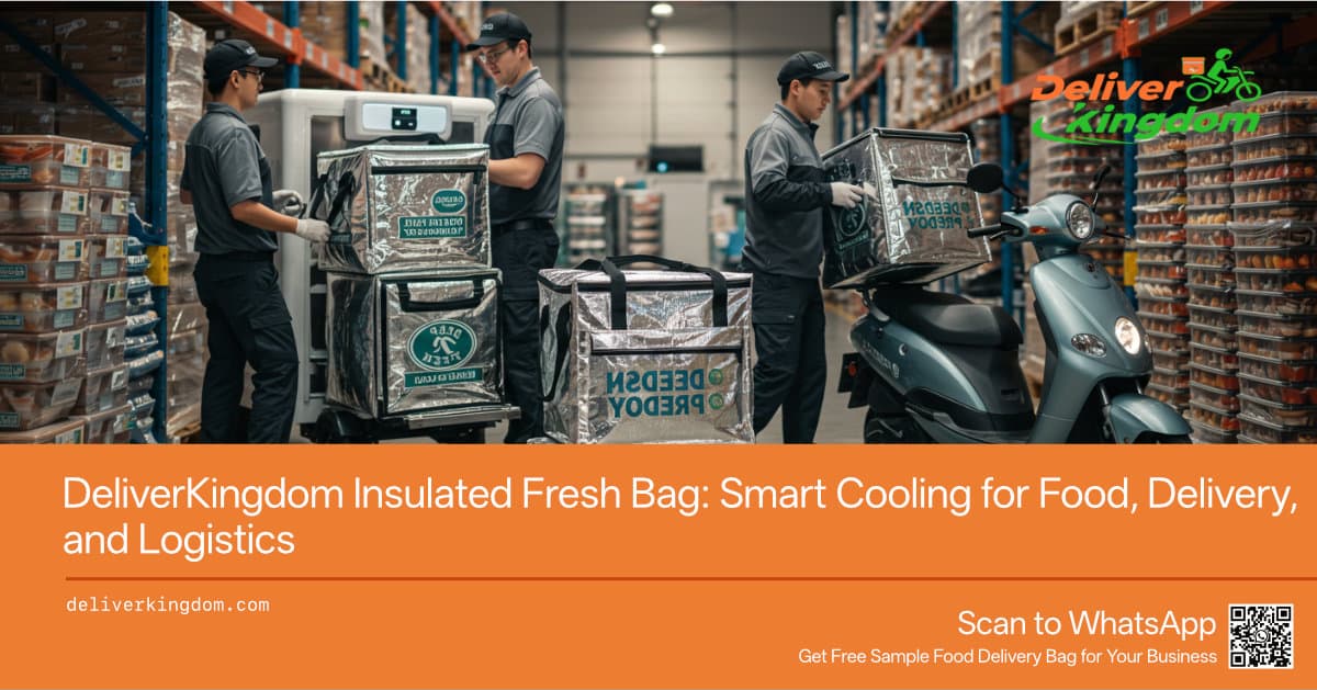 DeliverKingdom 단열 신선백: 식품, 배달 및 물류를 위한 스마트 냉각