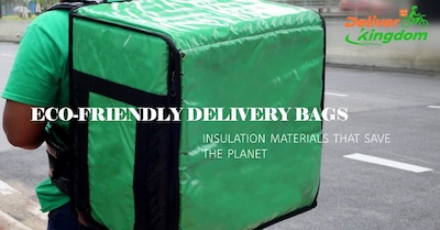 DeliverKingdom의 지속 가능한 배달 가방 단열재 탐색
    